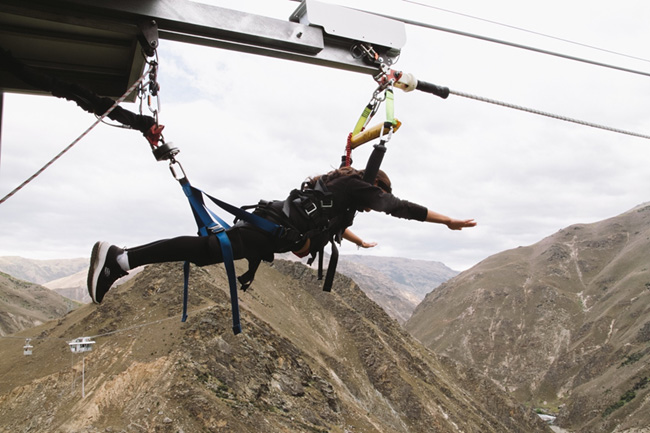 The Nevis Catapult Setup and Ride